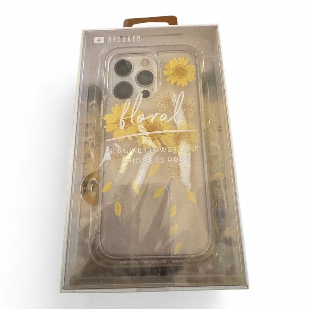Recover Floral Genuine Flower iPhone 13 Pro Case NIB